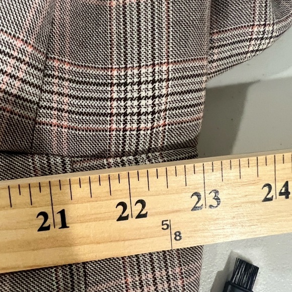 Recent Brioni EU56 US 46R 100% Pure Cashmere Glen Plaid Double Vent Blazer Coat - Picture 15 of 16